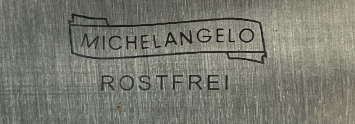 Küchenmesser: Michelangelo Rostfrei Profi Kochmesser Klinge Küchenmesser – Neu (gemäss Beschreibung) aus Oberhofen Thun'see von SwissTreasure