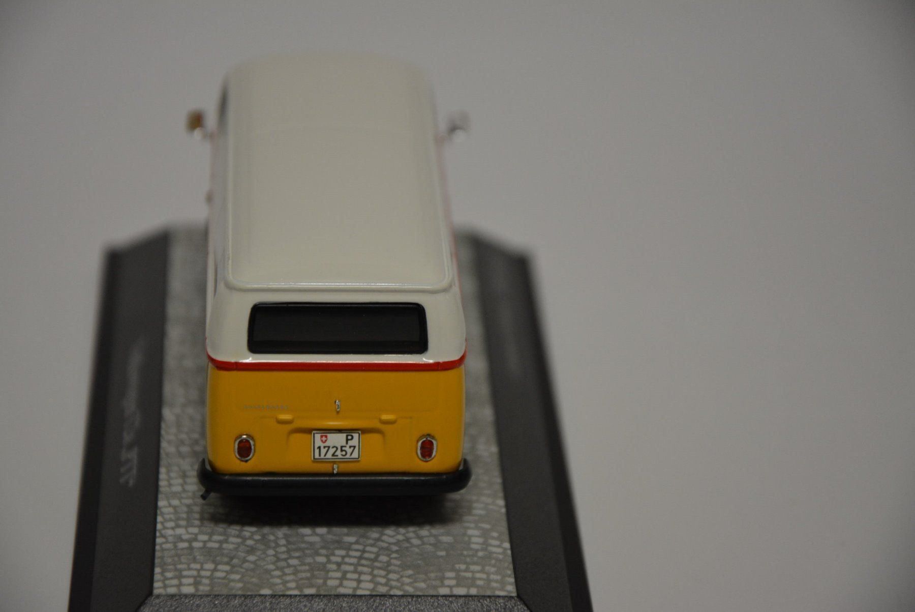 Volkswagen Modellini d'auto: VW T2a Transporter  PTT  , 1:43 – Nuovo e nell'imballaggio originale da Goldach venduto da Feivel9 8