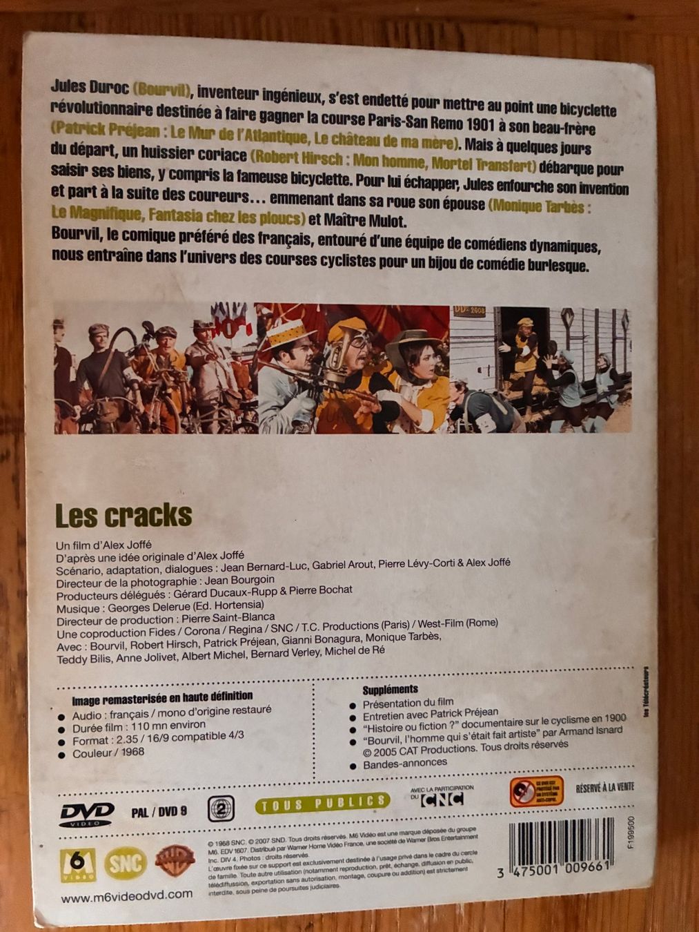 Alle DVDs: Les Cracks (1968, DVD, Bourvil) – Gebraucht aus Vevey von zecollector 1