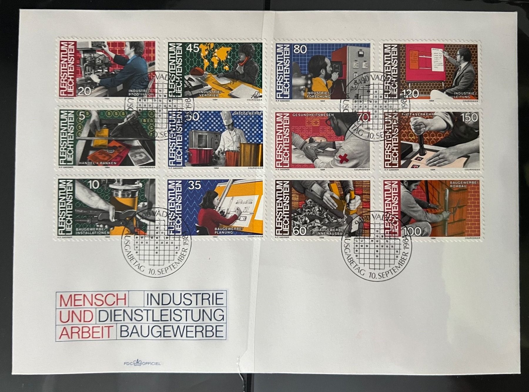 Tutti i francobolli: Erstagsbrief 1984 – Usato da Rotkreuz venduto da Parcore