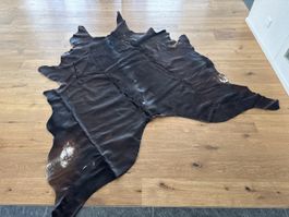 Kuhfell schwarz 