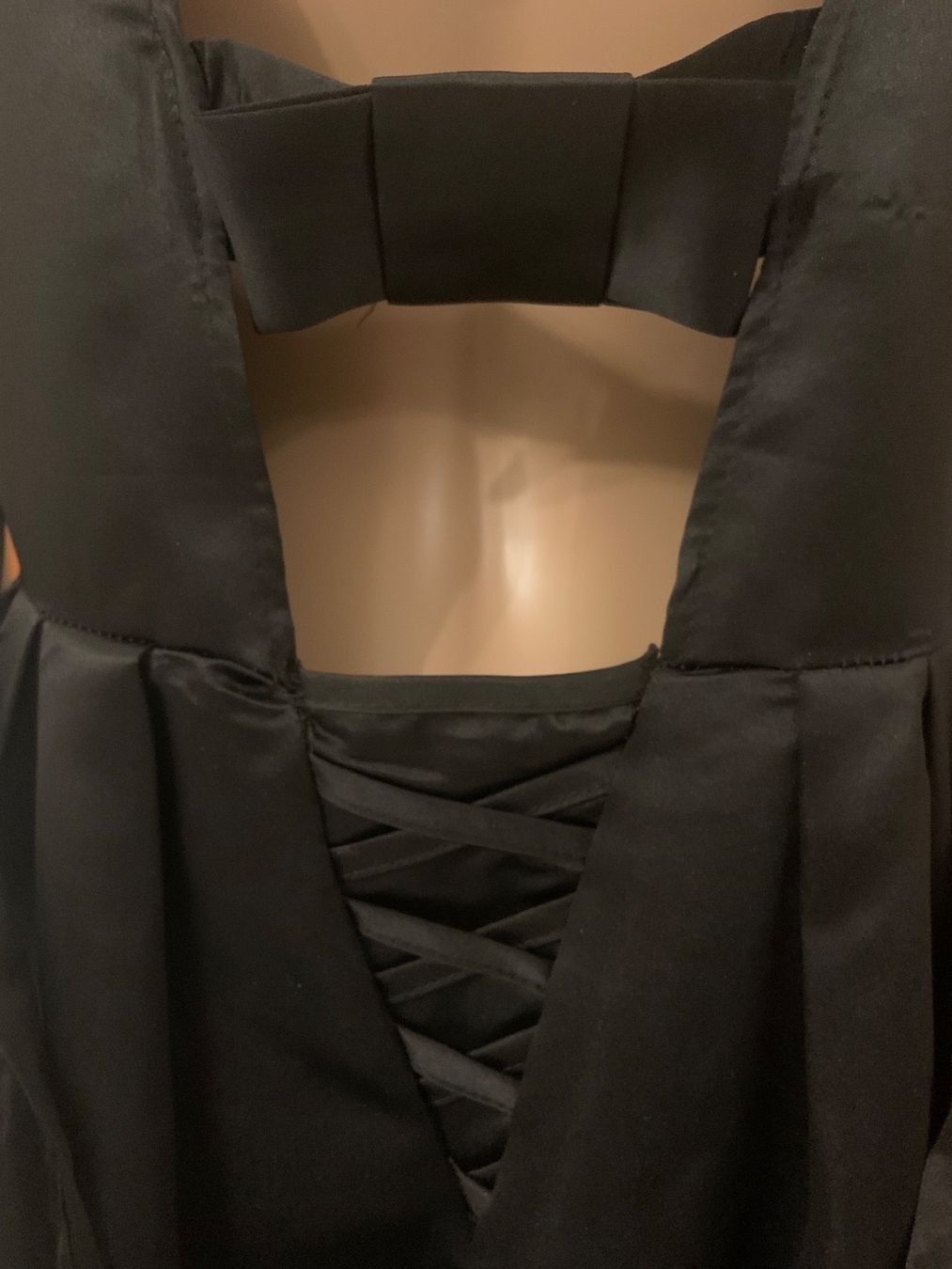 Vestiti: schwarzes Kleid Cocktail Sylvester Abendkleid Gothik – Usato da Oberlunkhofen venduto da dreihaselnuesse 3