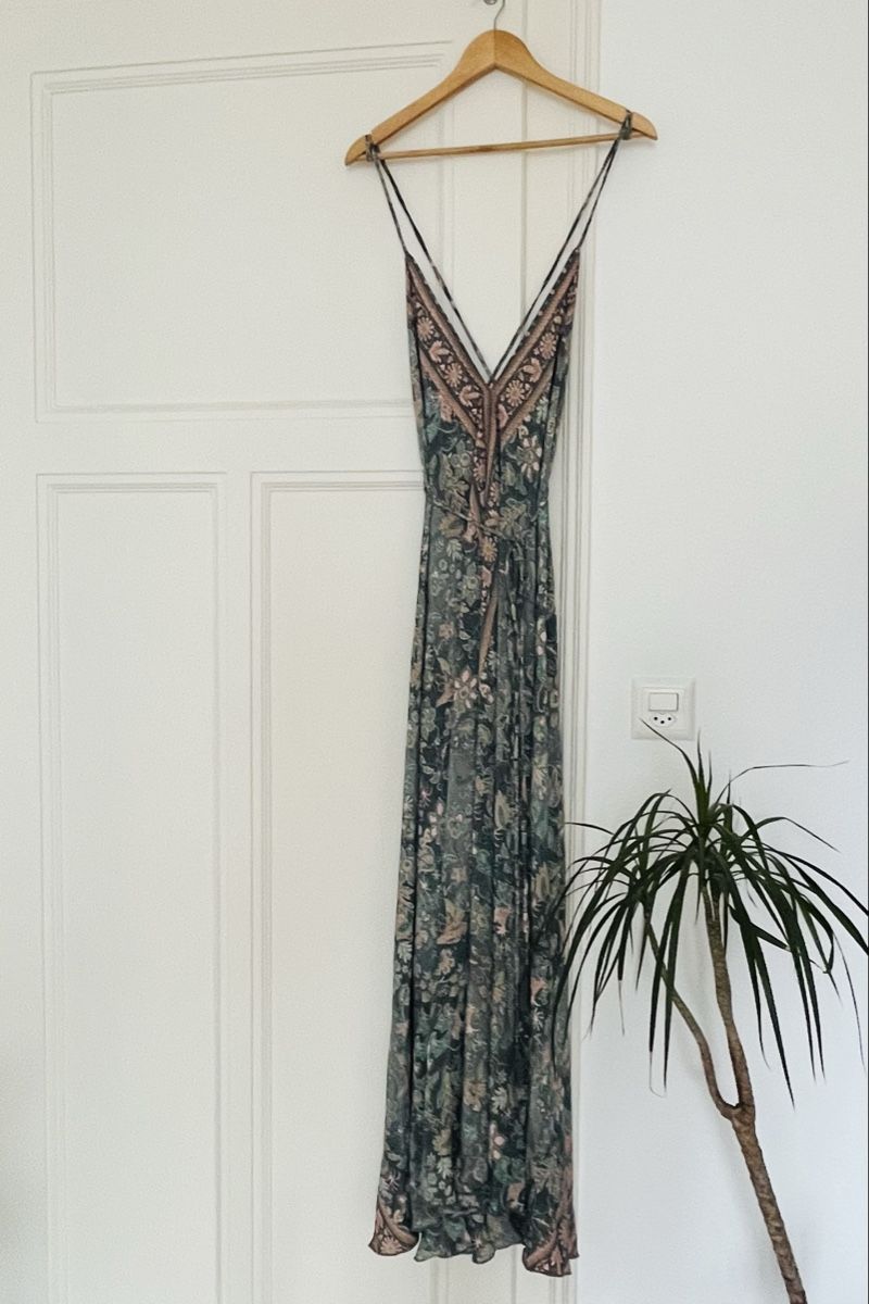 Vestiti: Spagetti Maxi Kleid Summer mit seide silk – Nuovo (secondo la descrizione) da Genève venduto da agnieszkiew 2