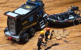 Playmobil Polizei Einsatzfahrzeug gebraucht