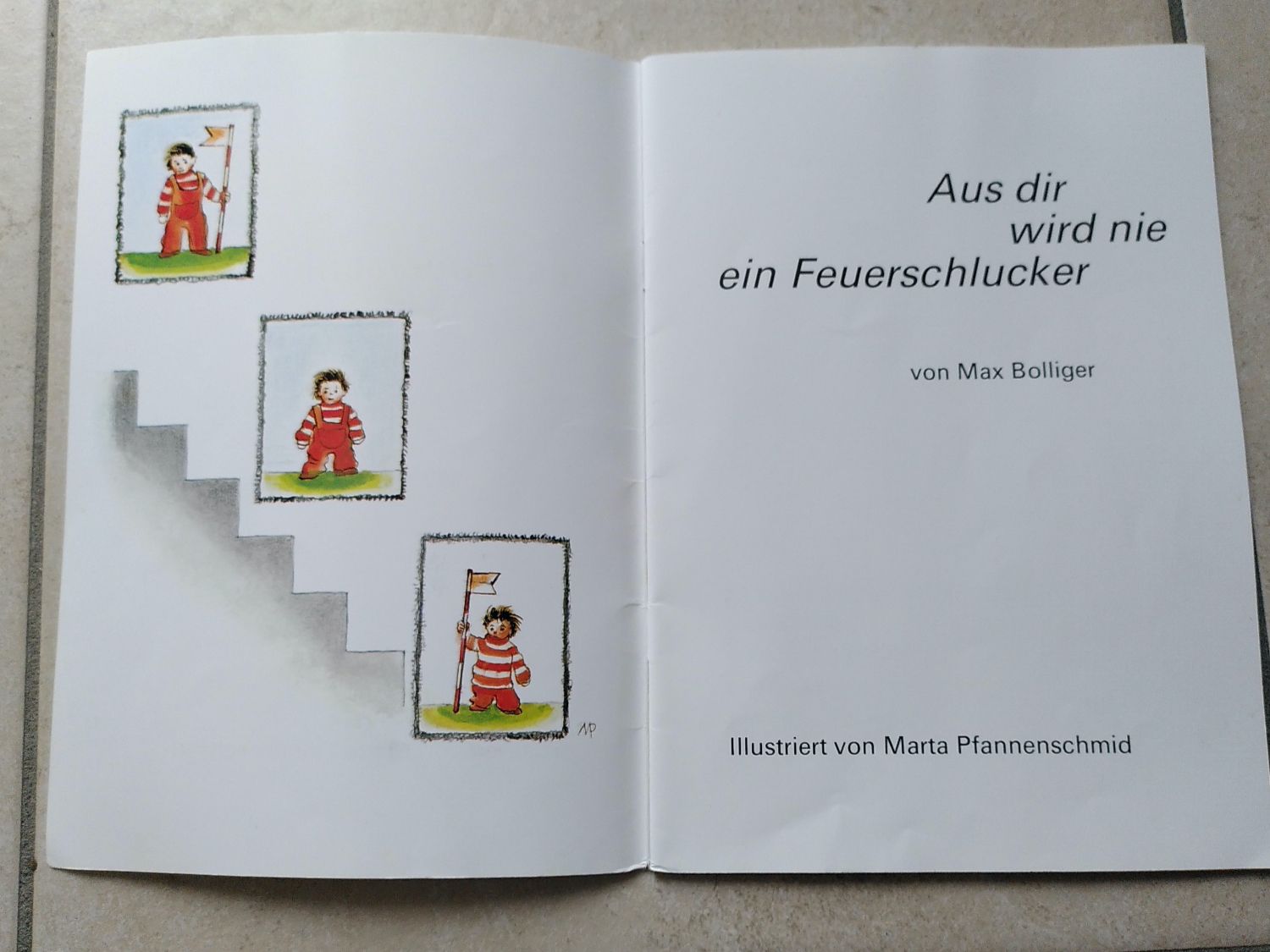 Libri: AUS DIR WIRD NIE EIN FEUERSCHLUCKER – Usato da Brugg AG venduto da olamim 1