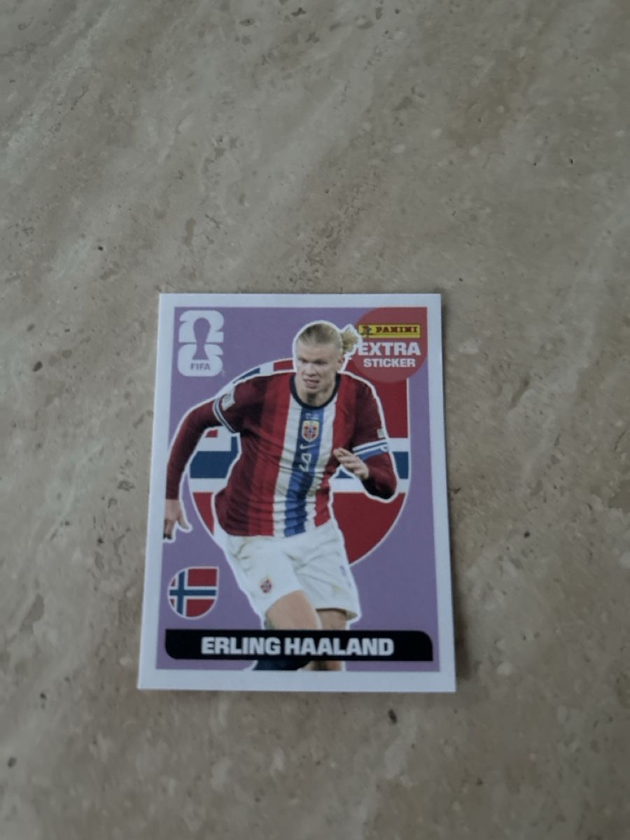 Sticker: Haaland extra sticker 2026 – Nuovo e nell'imballaggio originale da Rorbas venduto da cel10