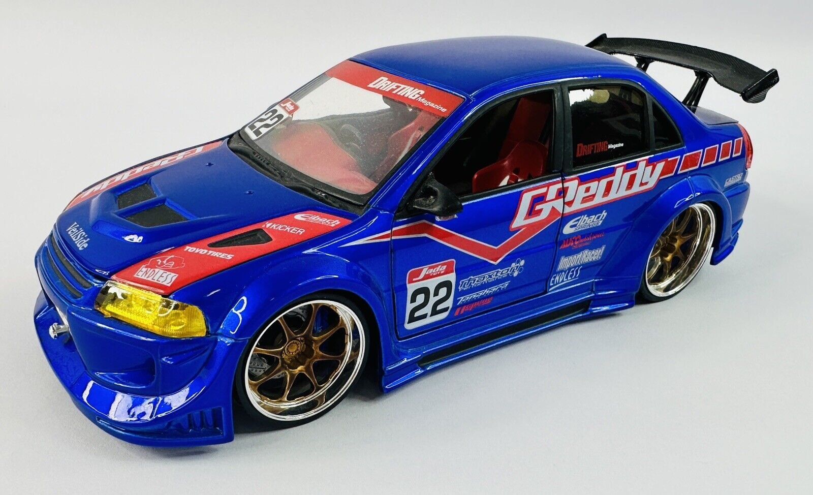 Jada Toys Modellautos: Mitsubishi Lancer Evo VI Jada Toys – Neu und originalverpackt aus Fribourg von 911cc 2