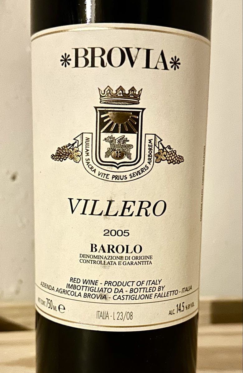 Vino: Barolo Brovia Villero 2005 – Nuovo e nell'imballaggio originale da Elsau venduto da zubar1 2