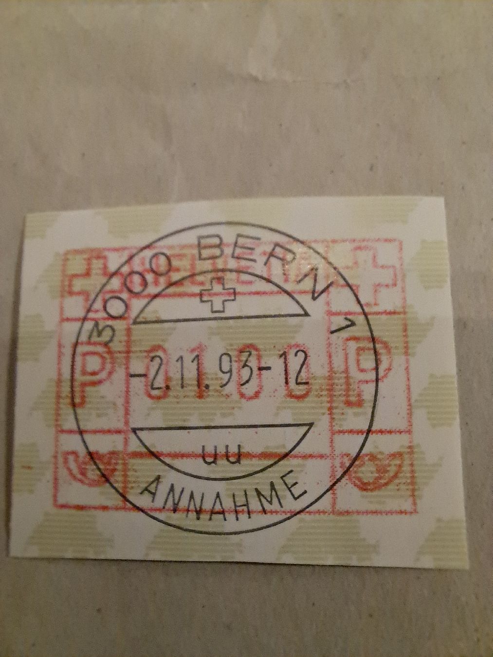 Tutti i francobolli: Automatenmarken Schweiz 1993 – Nuovo e nell'imballaggio originale da Bellikon venduto da cebas23 3