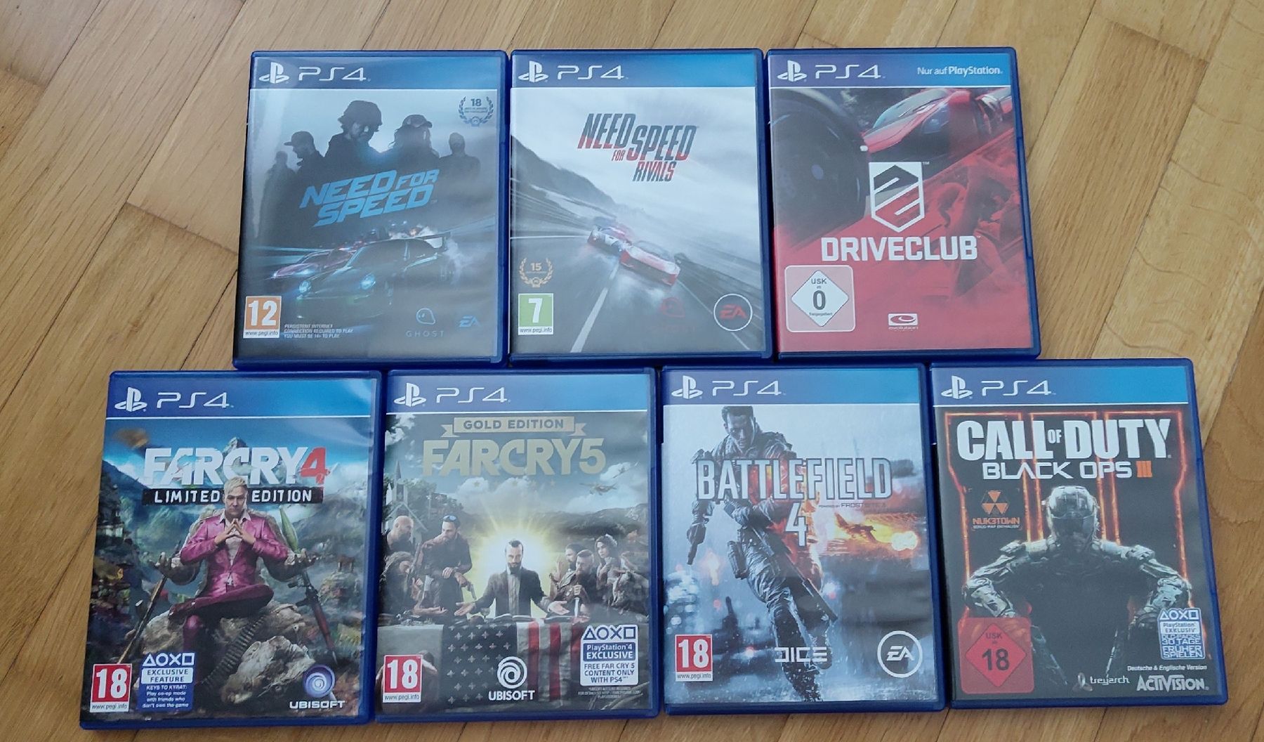 Sony Jeux: PS4 Games – D'occasion à Stettlen par SyBi_39