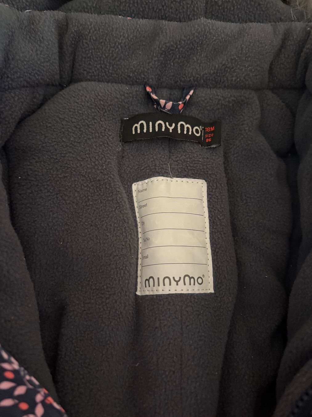 Minymo Completi: Schneeanzug Kinder Minymo 86 – Usato da Zürich venduto da BeLene 1