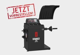 HALBAUTOMATISCHE RADAUSWUCHTMASCHINE