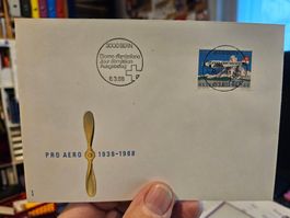 Pro Aero 1988 FDC mit ET VOLL RAR!! nur 1.50 !