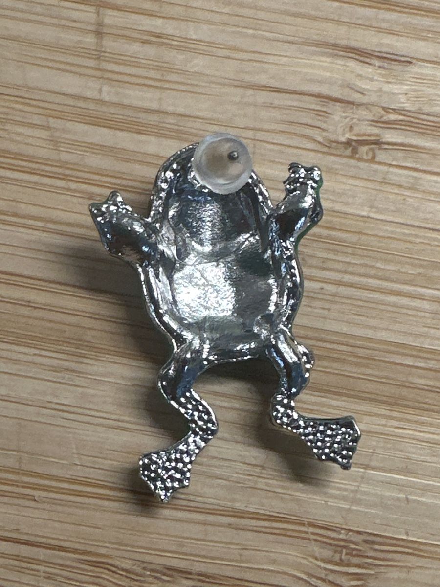Spille & Fermagli: Frosch Anstecker Brosche – Nuovo (secondo la descrizione) da Trüllikon venduto da angela4444 2
