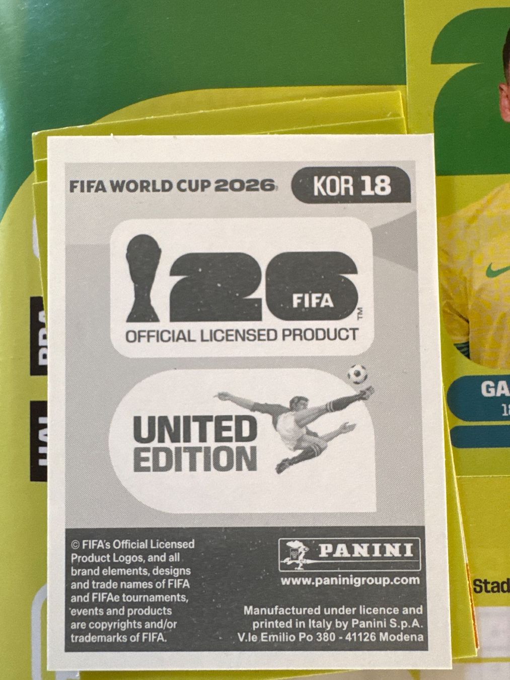 Panini Sammelbilder & Trading cards: Panini KOR 18 & viele mehr – Neu (gemäss Beschreibung) aus Herisau von lifestyleenjoy 1