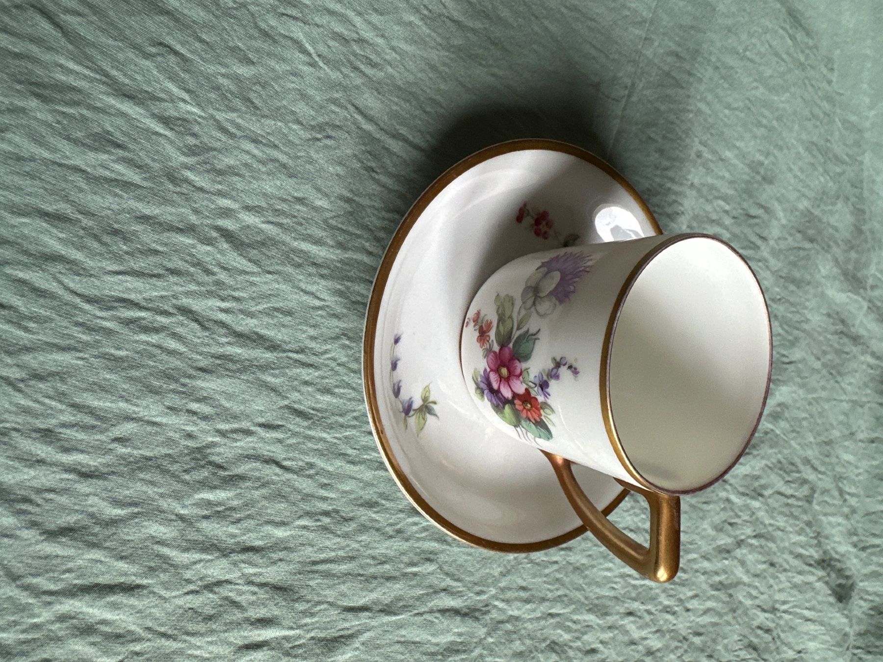 Rosenthal Tazze: Mokkatasse mit Unterteller, von Rosenthal – Usato da Basel venduto da Marlise015