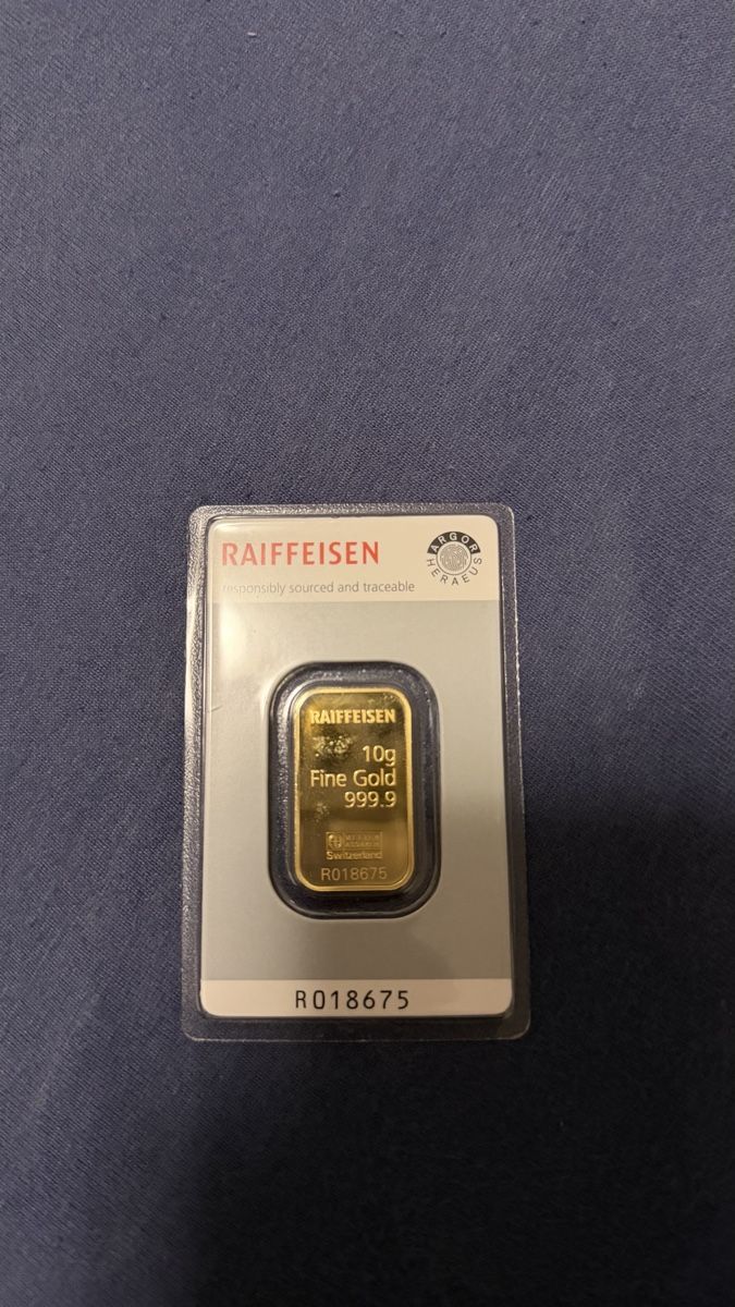 Metalli preziosi: Gold Barren 10g – Nuovo e nell'imballaggio originale da Schliern b. Köniz venduto da Ism.6o