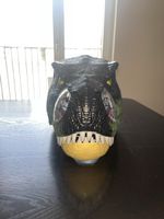 T-Rex Maske mit Sound- & Lichteffekt
