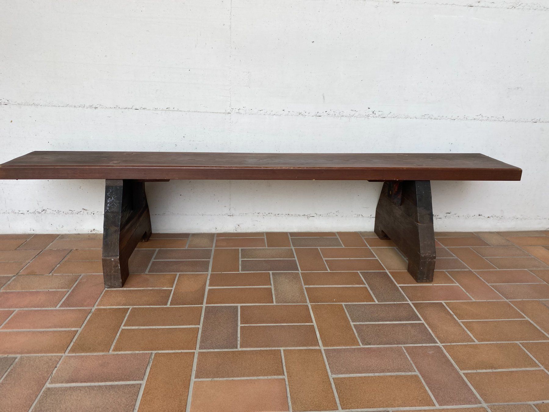 Panchine: Holzbank braun rustikal Länge 200 cm – Usato da Berg TG venduto da Electrolux23