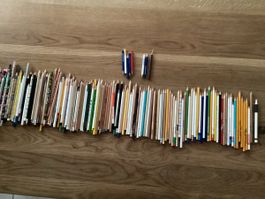 Grosse Sammlung Werbebleistifte, über 150 Stück