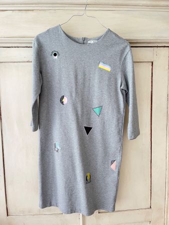 &OTHER STORIES Sweatshirt Kleid grau, Gr. 38