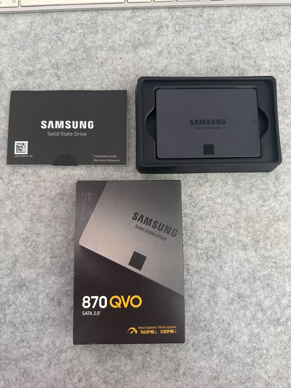 Samsung Dischi rigidi: Samsung 870 QVO 1TB – Nuovo (secondo la descrizione) da Oberwil-Lieli venduto da KZA5563