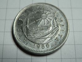 Malta 5 Cent, 1986