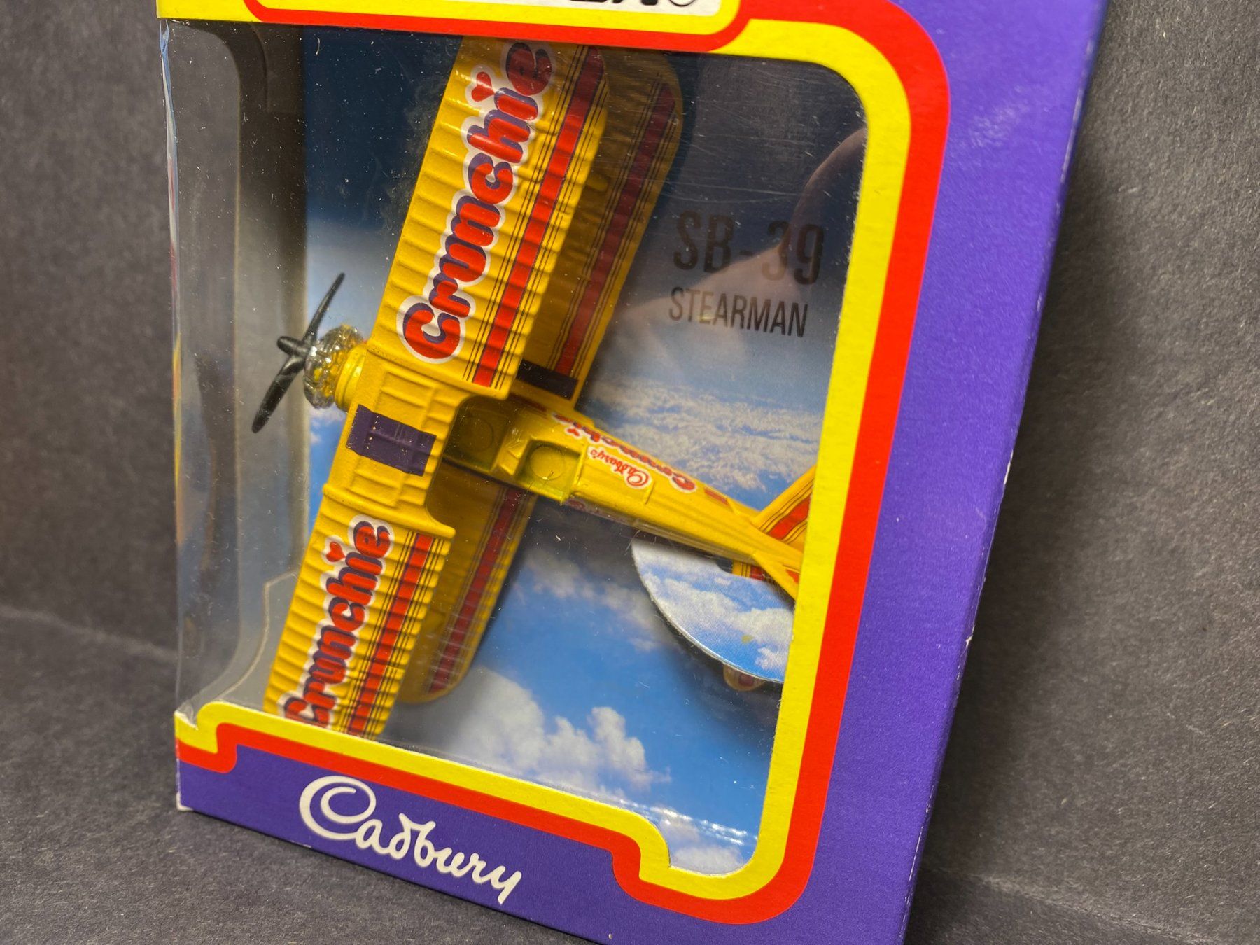 Matchbox Modellautos: Matchbox Cadbury Crunchie Stearman SB-39 OVP – Neu und originalverpackt aus Spiez von Mlandcruiser 2