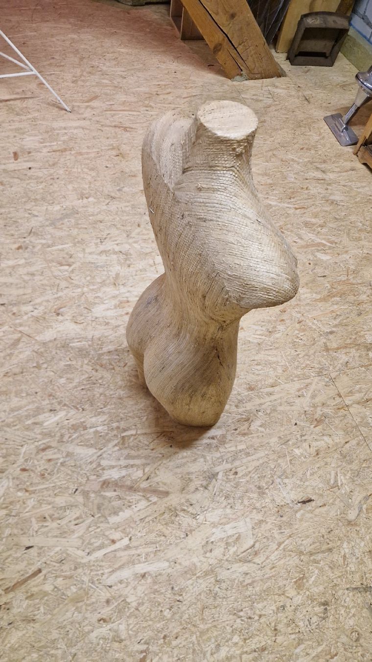 Allestimento di negozi e stand fieristici: Dekorative Schaufensterpuppe Torso Sisal 80cm L 40cm B – Usato da Ennenda venduto da Mr.Alpen16536 4