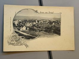 Alte PK / Gruss aus Brugg AG - Ausgabe ca. 1905