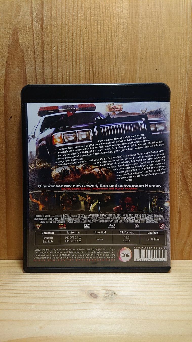 Alle DVDs: SICKLE Prepare for Hell Blu-Ray Uncut – Gebraucht aus Wilderswil von Exebub 1