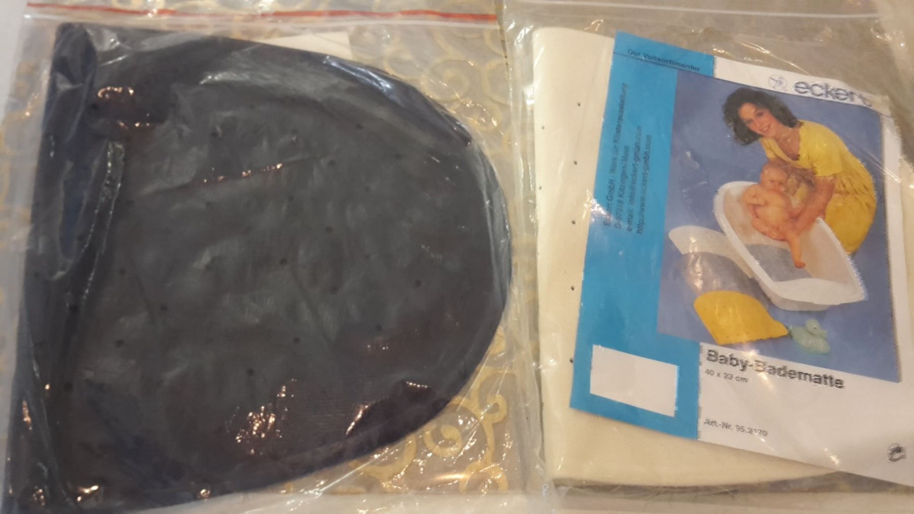 Vasche da bagno: Baby Badematte blau – Nuovo e nell'imballaggio originale da Schwarzenburg venduto da Flamingo07