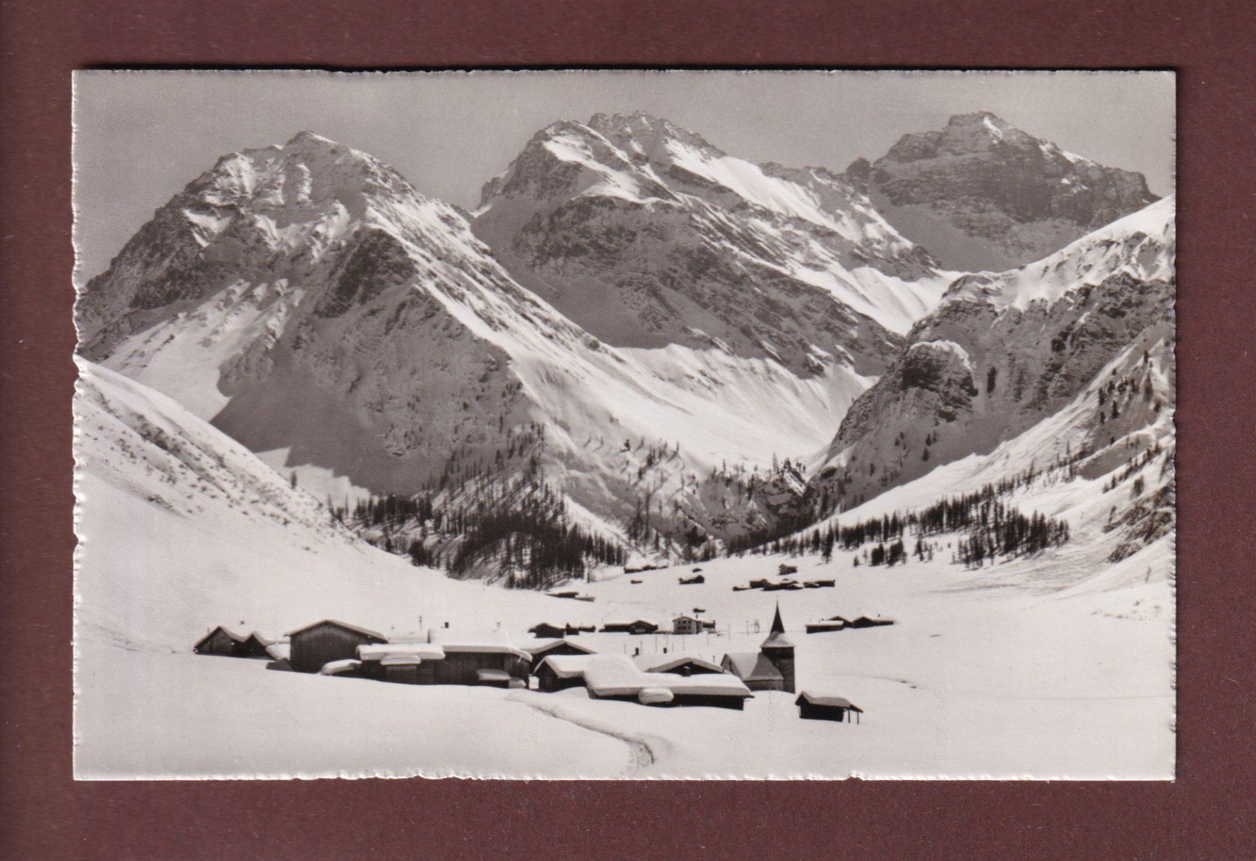 Cartes postales: SERTIG-DÖRFLI bei Davos - 1949 – D'occasion à Pully par nicecards-shop