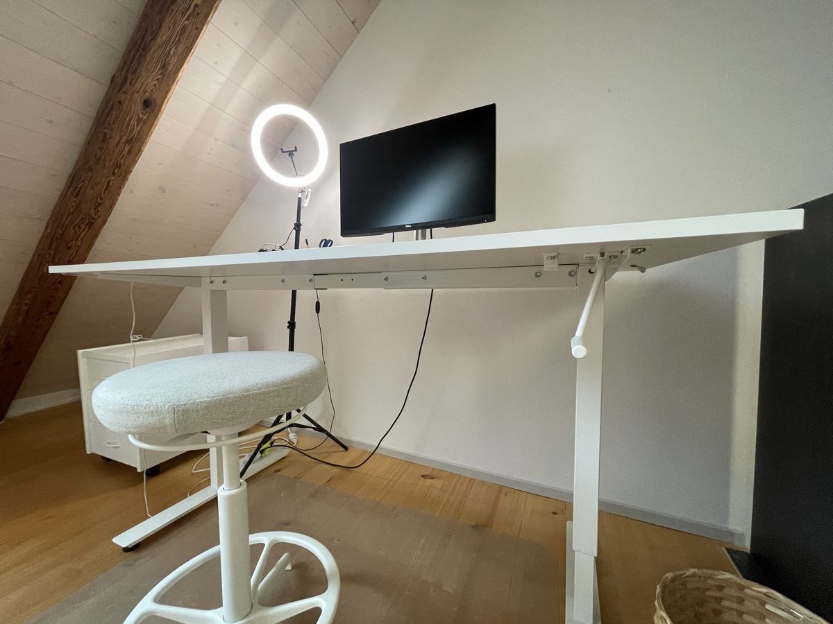 Scrivanie: Bürotisch höhenverstellbar 160x80 – Usato da Winterthur venduto da lue_sqt9 3