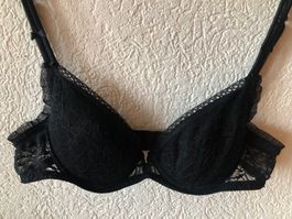 Paladini Deluxe Bra BH xs 75A Seide Viscose Spitze NEU NP350