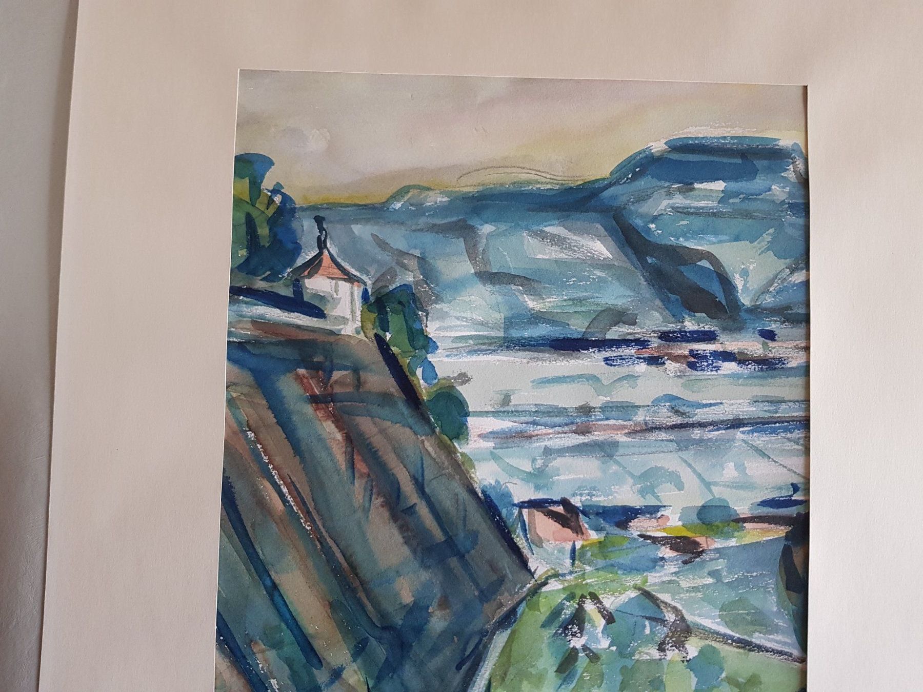Dipinti: Bild Gemälde Aquarell signiert JW 65 – Usato da Walterswil BE venduto da Lonitti 4