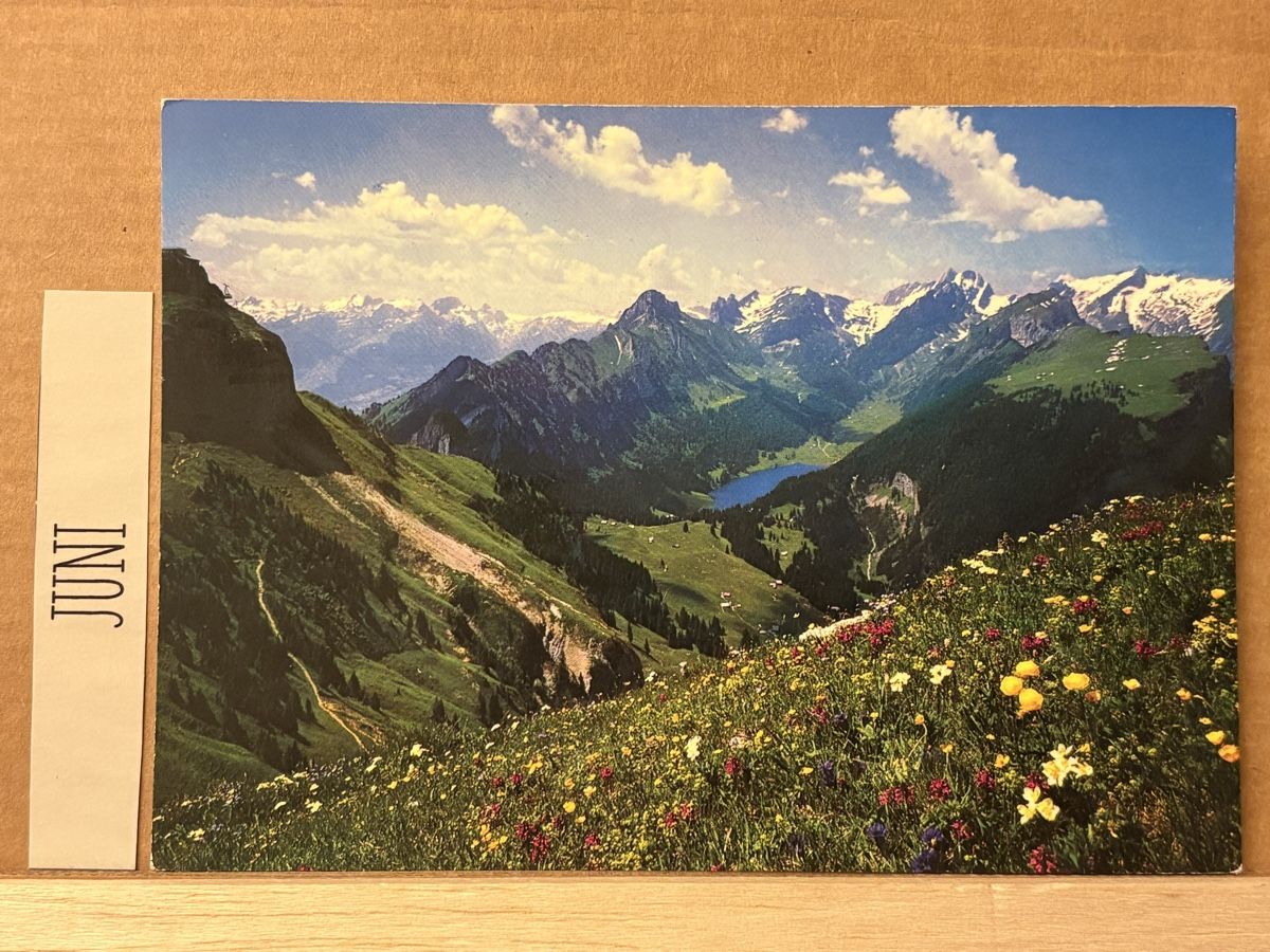 Ansichtskarten: AK von Alvier Stauberen Rotsteinpass – Gebraucht aus Rümlang von Kartenpost1