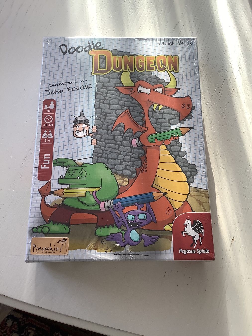 Giochi: Doodle Dungeon Spiel – Nuovo e nell'imballaggio originale da Wädenswil venduto da Jsi.Z01