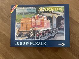 noris Puzzle 1000 Teile, Märklin Lokomotive, V60 1009 - NEU
