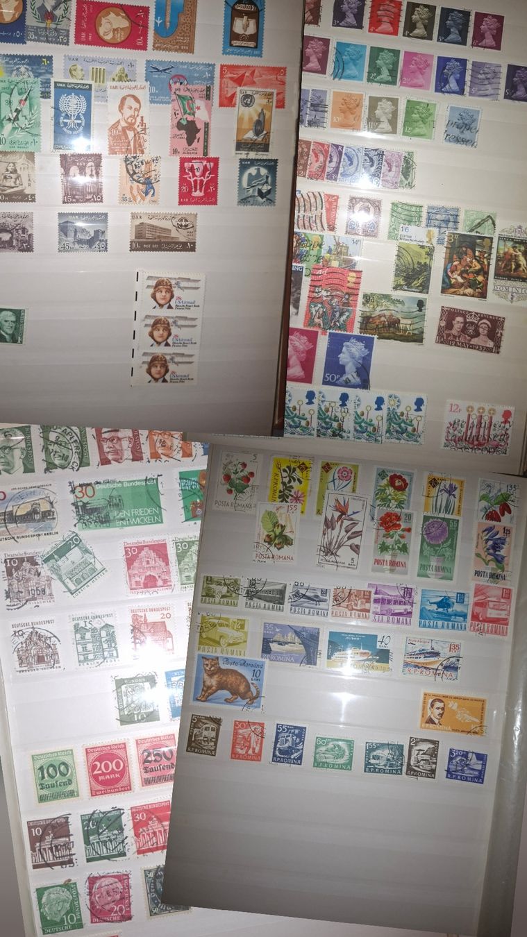 Tous les timbres: Album Ausland Div Marken  – D'occasion à Balgach par SIMEON27 1