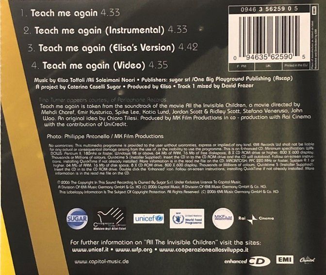 CDs: Tina Turner // Elisa - Teach me again – Gebraucht aus Grüningen von azulgris 1