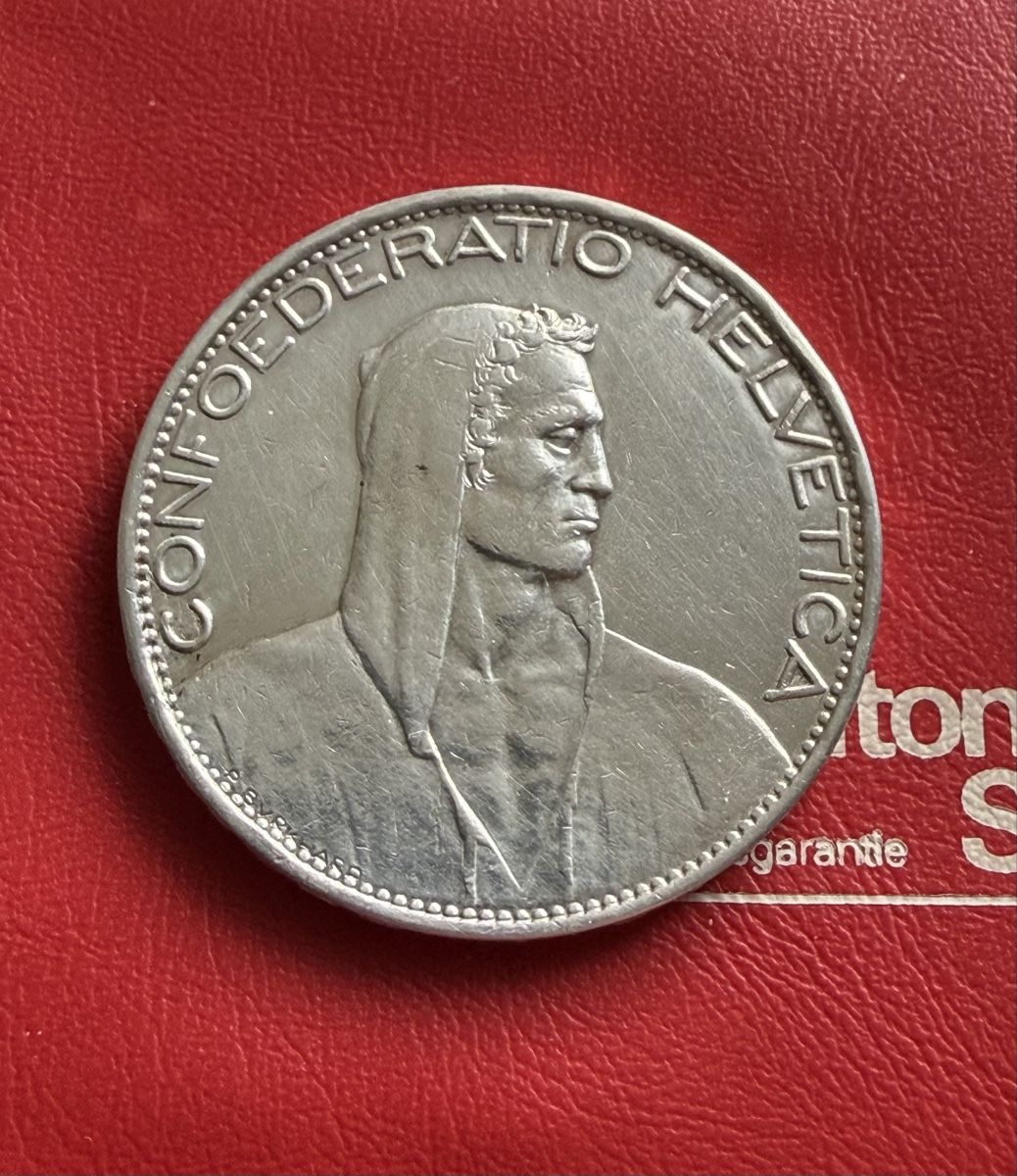 Tutti le monete: 5Fr. 1925 Top – Nuovo (secondo la descrizione) da Reichenburg venduto da Strok10 1