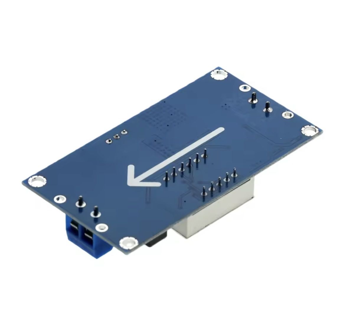 Convertitori: LM2596 DC-DC Step-Down Modul mit Voltmeter-Anzeige – Nuovo e nell'imballaggio originale da Luzern venduto da MusikElektronikShop 2