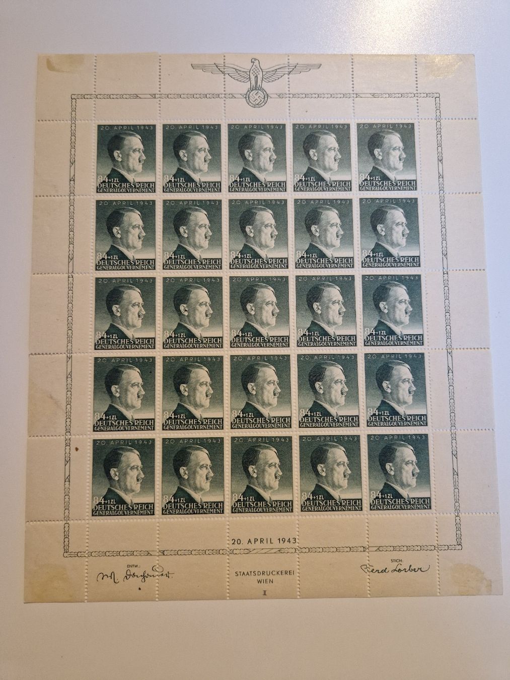 Alle Briefmarken: Deutsches Reich Adolf Hitler Generalgouvernement postfrisch – Neu (gemäss Beschreibung) aus St. Gallen von Enrico_SG