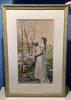 Jeune fille aux fleurs