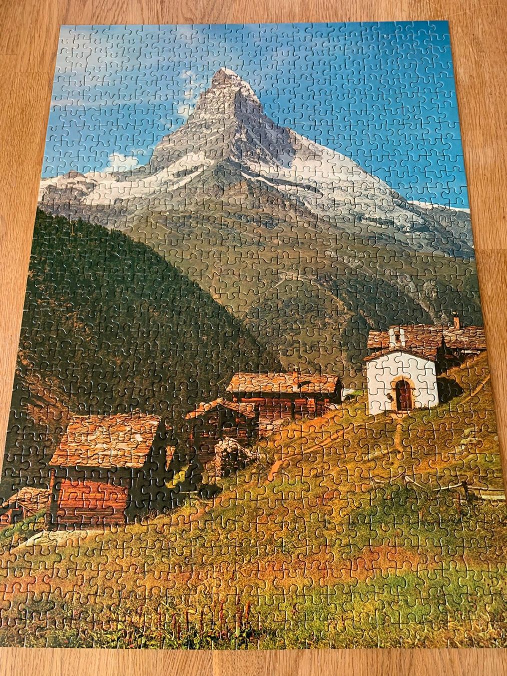 Ravensburger Puzzle: Ravensburger; Puzzle "Matterhorn" 750-teilig – Usato da Boniswil venduto da Totomat-Lady2 1