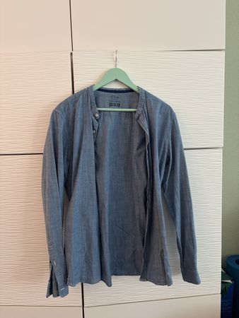 Herren Hemd S.Oliver blau Grösse M guter Zustand