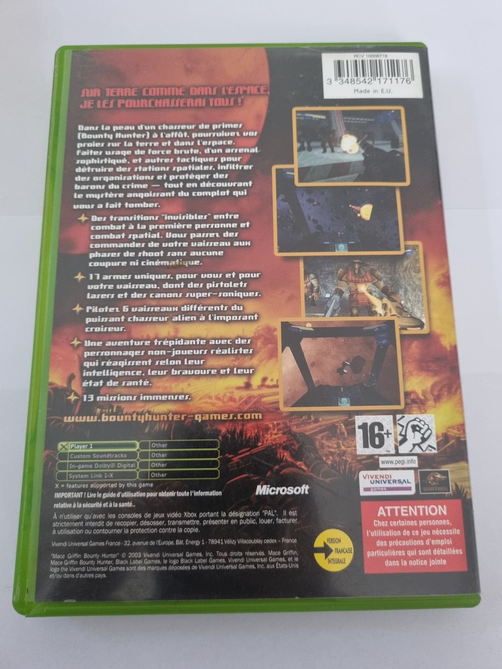 Microsoft Giochi: Mace Griffin Bounty Hunter Xbox – Usato da Pollegio venduto da Isaiaaaa96 1
