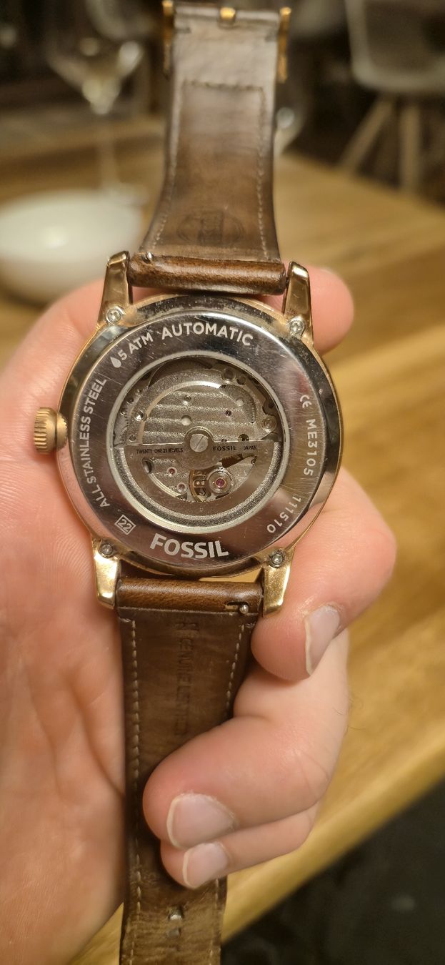 Fossil Orologi: Fossil Townsman Automatik – Usato da Aesch BL venduto da SunriseSmile 1