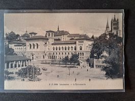 Ancienne CP de Lausanne - Place de la Riponne vers 1920
